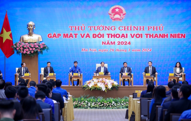 Thủ tướng Phạm Minh Chính: Thanh niên cần thực hiện "5 xung kích", "6 khát vọng" trong chuyển đổi số